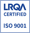 LRQA ISO 9001 certified